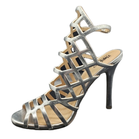 Mossimo Supply Co. Shoes - Mossimo Heels Silver